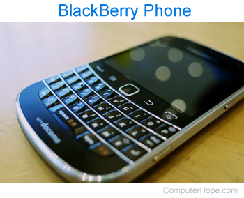 BlackBerry 8700g phone