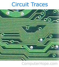 Circuit traces
