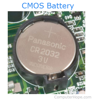 CMOS battery