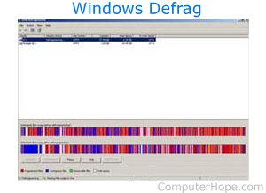 Microsoft Windows Defrag