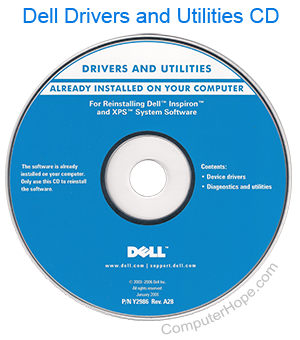 CD driver dan utilitas Dell