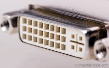 DVI connector