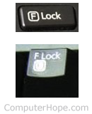 F-Lock key examples