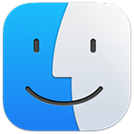 Finder in the macOS dock.