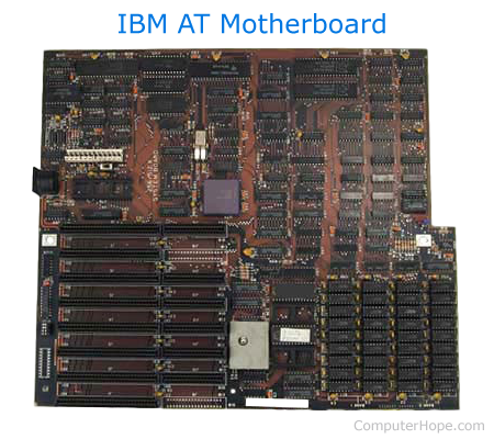 IBM Full AT motherboard