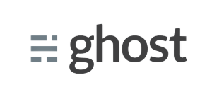 Ghost blogging platform logo.