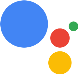 Logo: Google Assistant.