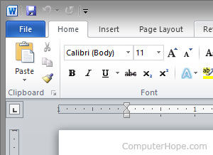 Guia Home do Microsoft Word