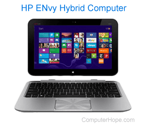 HP Envy hybrid computer