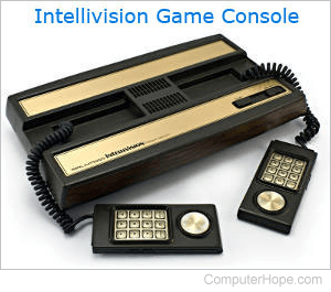 Intellivision gaming console.