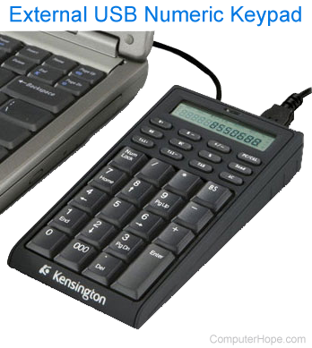 External USB Keypad