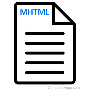 MHTML file