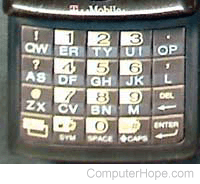 20-key phone keyboard