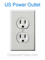 US power outlet