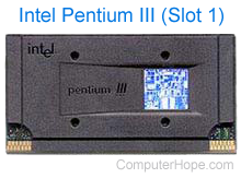 Intel Pentium III processor
