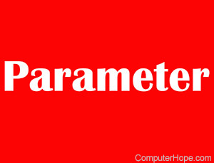 parameter driven