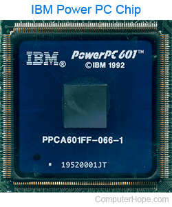 IBM Power PC CPU.