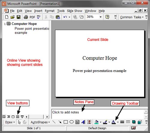 what is presentation program in computer