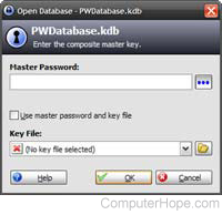 KeePass password manager