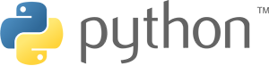 Python programming language logo