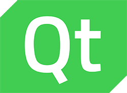 Logo for the GUI toolkit Qt.