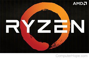 Logo: AMD Ryzen.