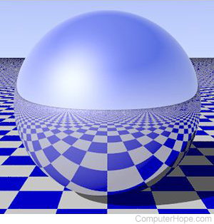 Ray tracing a sphere