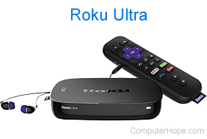 Roku Ultra device