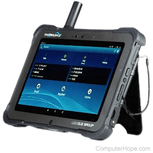 Rugged tablet