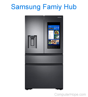 Samsung Family Hub refrigerator