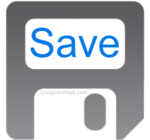 Save file icon