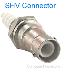 SHV connector