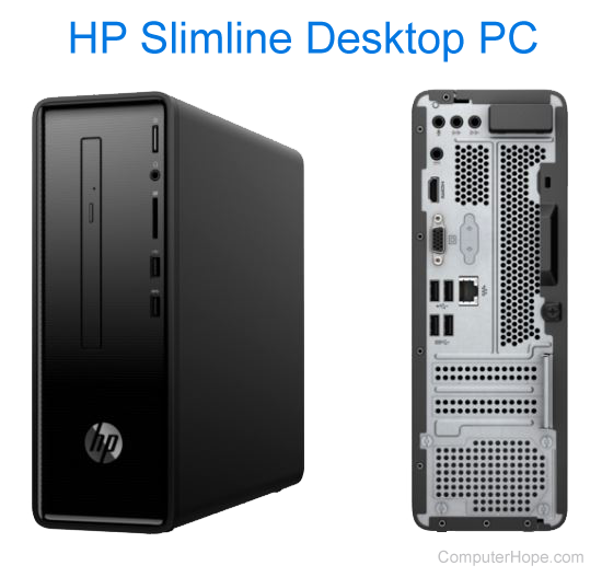 HP Slimline computer