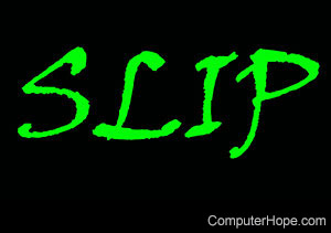 SLIP or Serial Line Internet Protocol