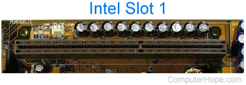 Intel Slot 1 slot