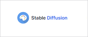 Stable Diffusion logo.