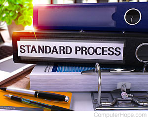 Binder of Standard Process documentation.