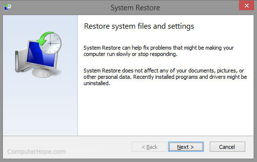 Windows System Restore