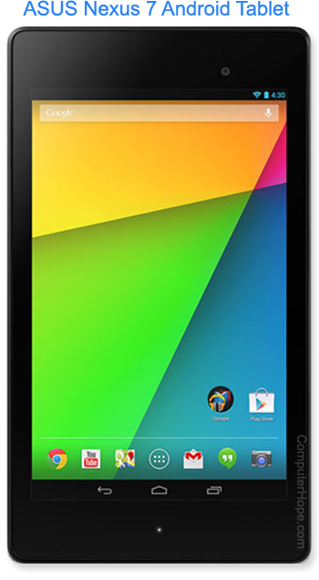ASUS Nexus 7 tablet