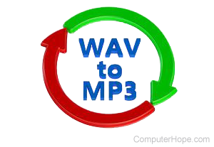 Transcoding WAV to MP3 and vice versa.