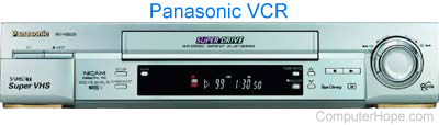 Panasonic VCR player
