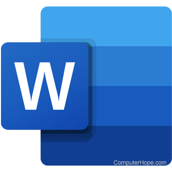 Microsoft Word logo